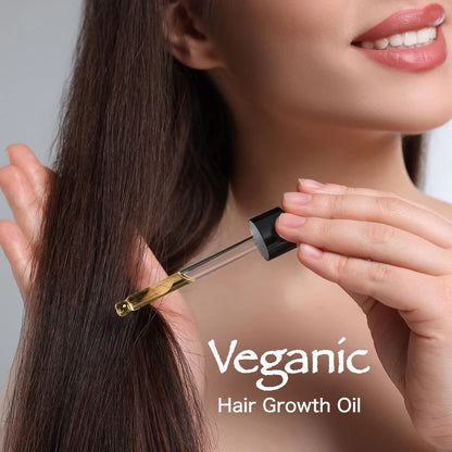 Hair Growth Oil Vegan Hair Growth Oil Natural Vegan Hair Growth Oil for Dry and Damaged Hair Vegan Hair Growth Oil for Dry And