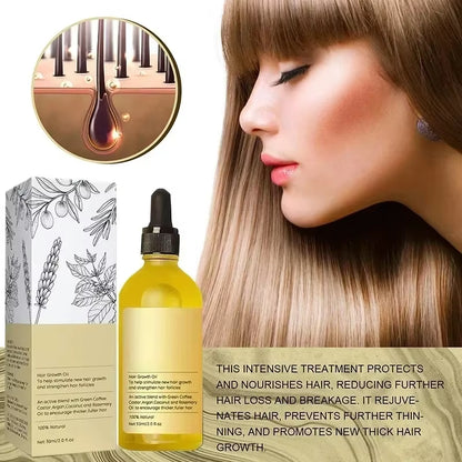 Hair Growth Products Fast Growing Hair Loss Treatment Oil Beauty Health Hair Care for Men Women