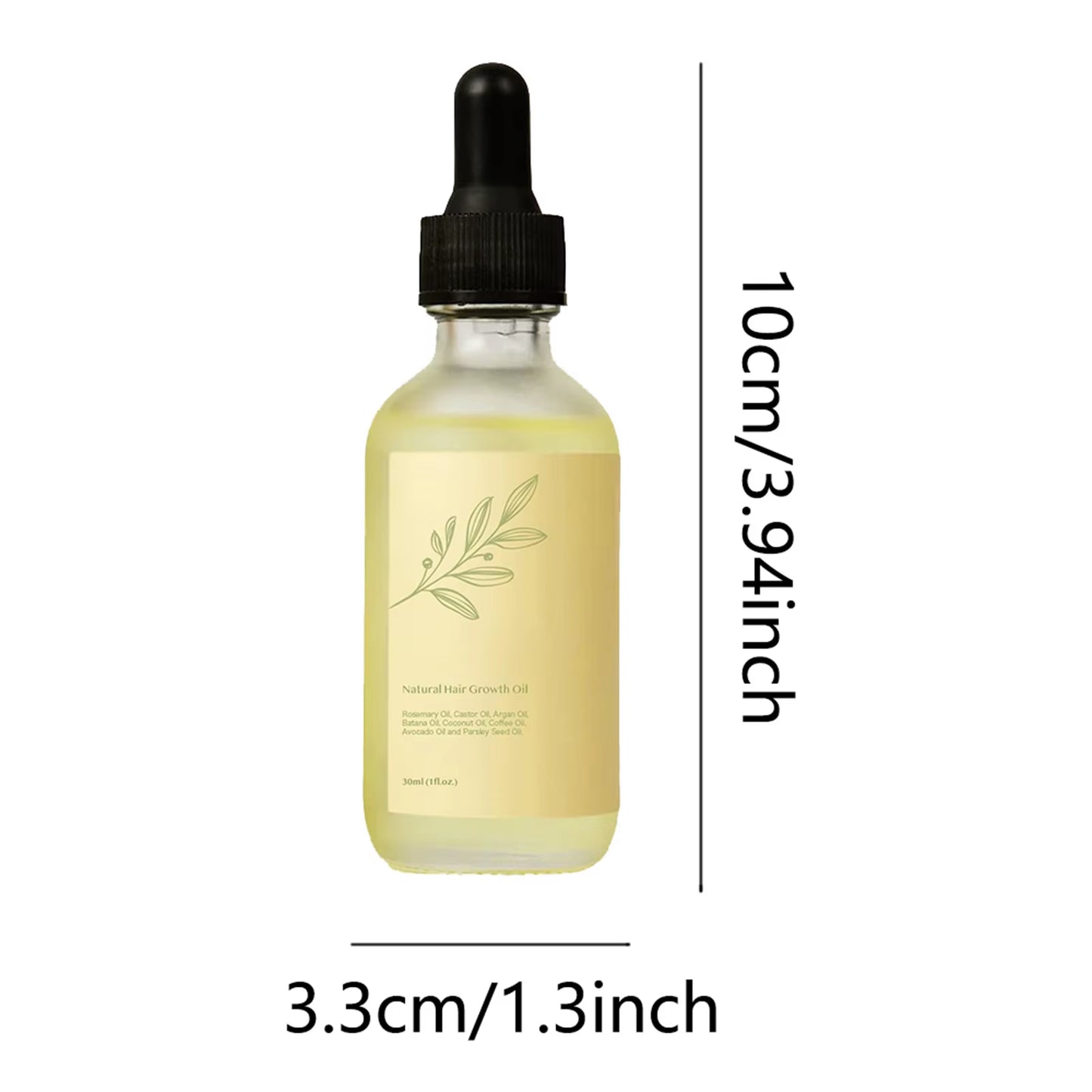 Hair Growth Oil Vegan Hair Growth Oil Natural Vegan Hair Growth Oil for Dry and Damaged Hair Vegan Hair Growth Oil for Dry And