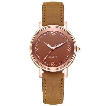 Watches for Women Leather Band Luxury Watches Quartz Watch Casual Bracelet Watch for Women