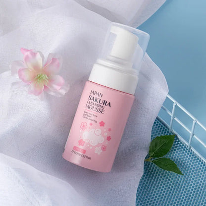 Cherry Blossom Women Facial Cleanser Face Korean Skin Care Products Original Products 100Ml